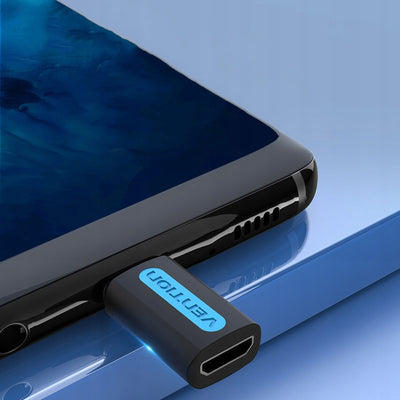 Adaptador USB-C Macho a Micro USB 2.0 Hembra VENTION CDXB0