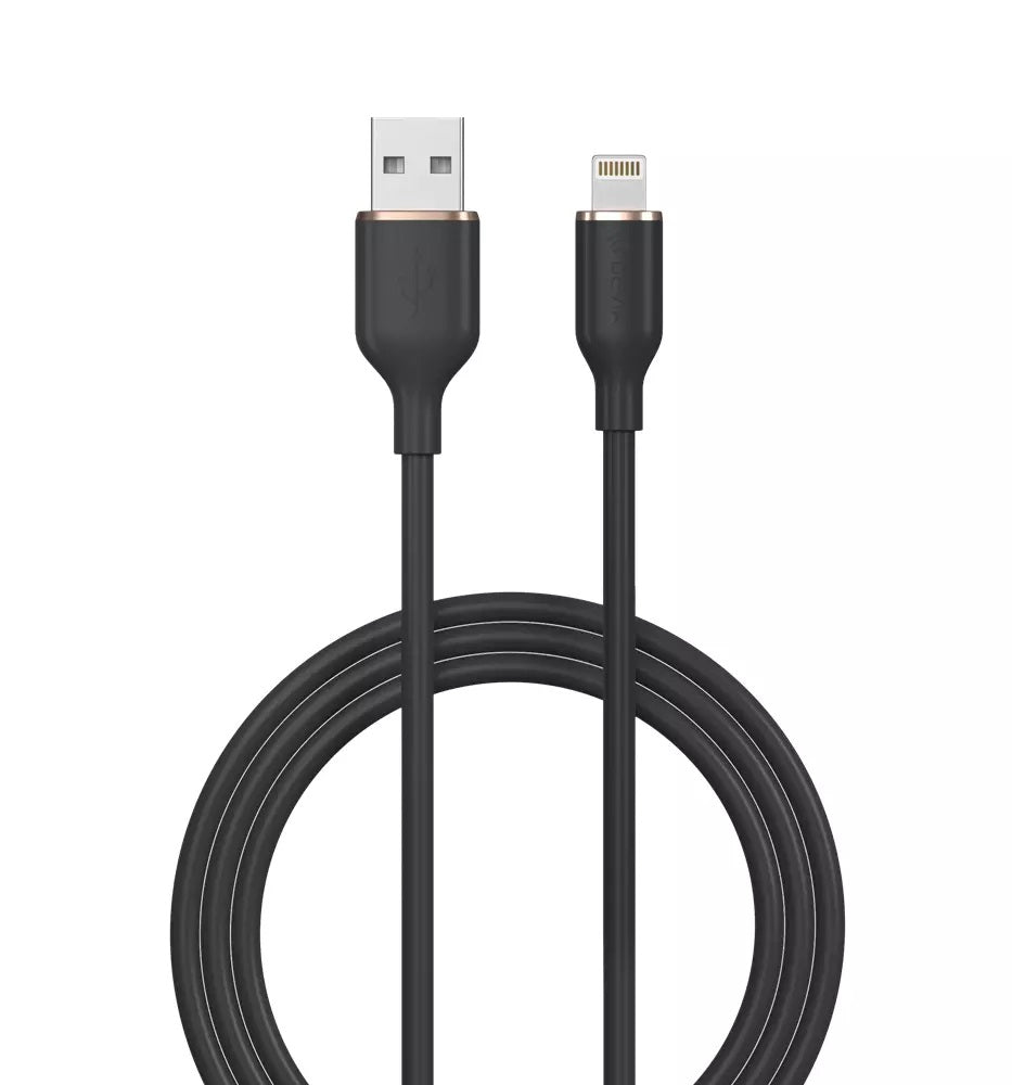 Cable de carga USB-A a Lightning Silicone Jelly Series 1.2 metros 2.4A