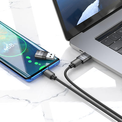 Adaptador USB-A a USB-C 2.0 Hoco