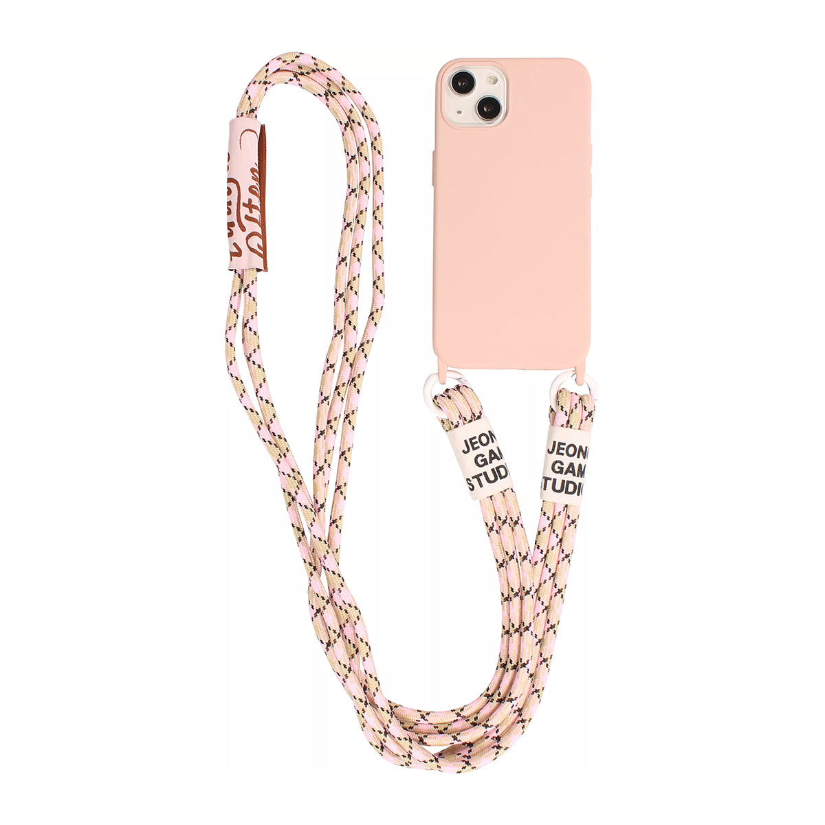 Protector Case SIlicona con Correa para iPhone 15