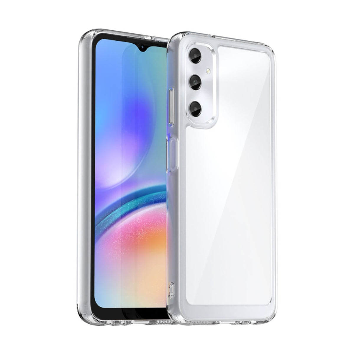 Case Transparente con Borde de Color Samsung A14