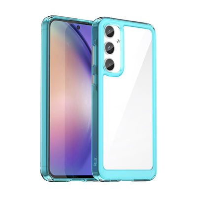 Case Transparente con Borde de Color Samsung A54