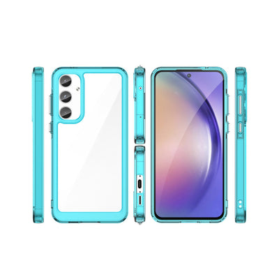 Case Transparente con Borde de Color Samsung A54