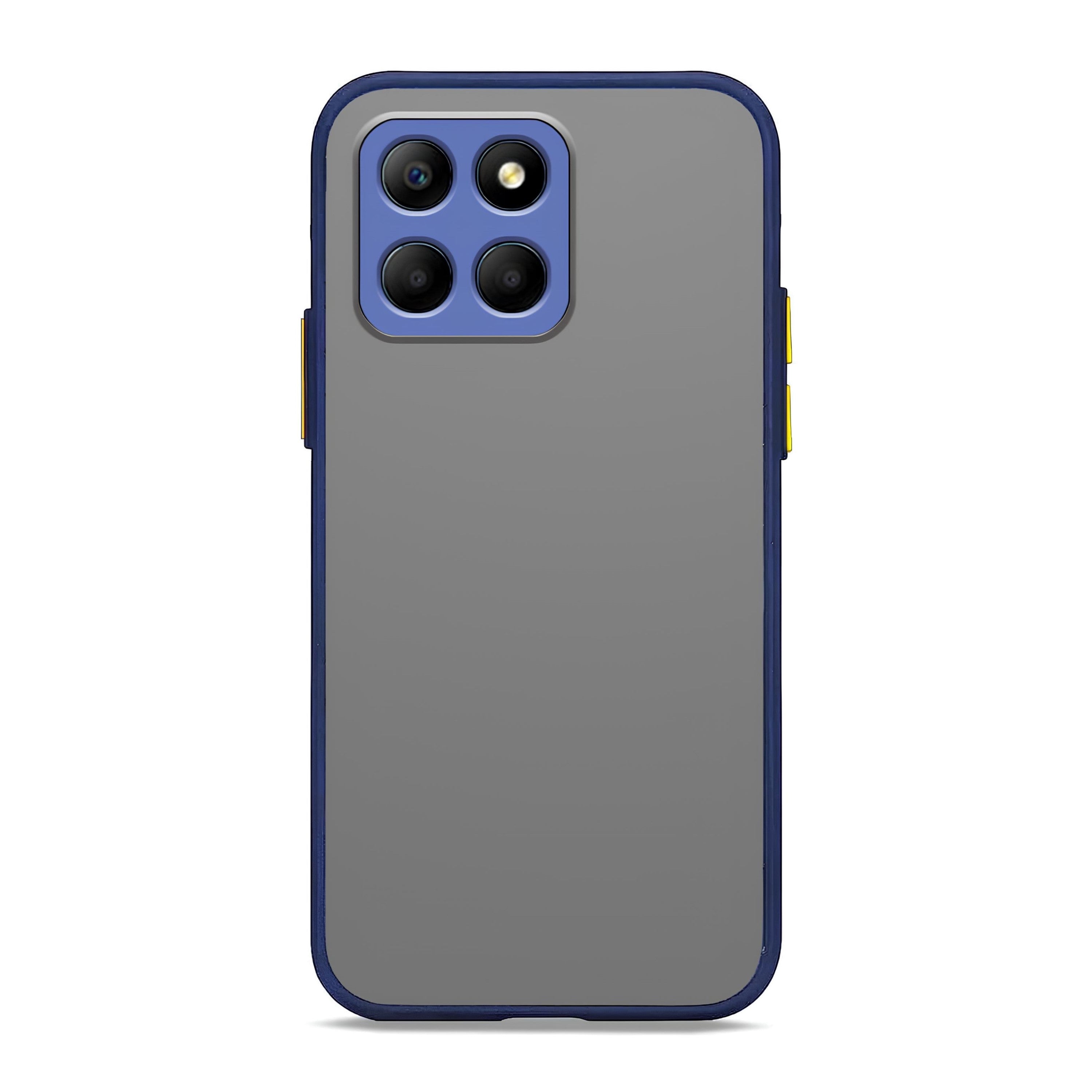DOINK Cover Armor Per Huawei Honor X7 – Custodia Antiurto TPU+PC Con Anello Porta Carte E Supporto Magnetico – Nero
