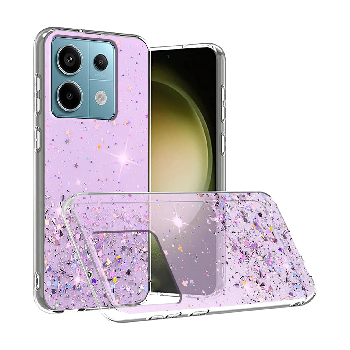 Protector Case TPU Glitter para Xiaomi Redmi 13C