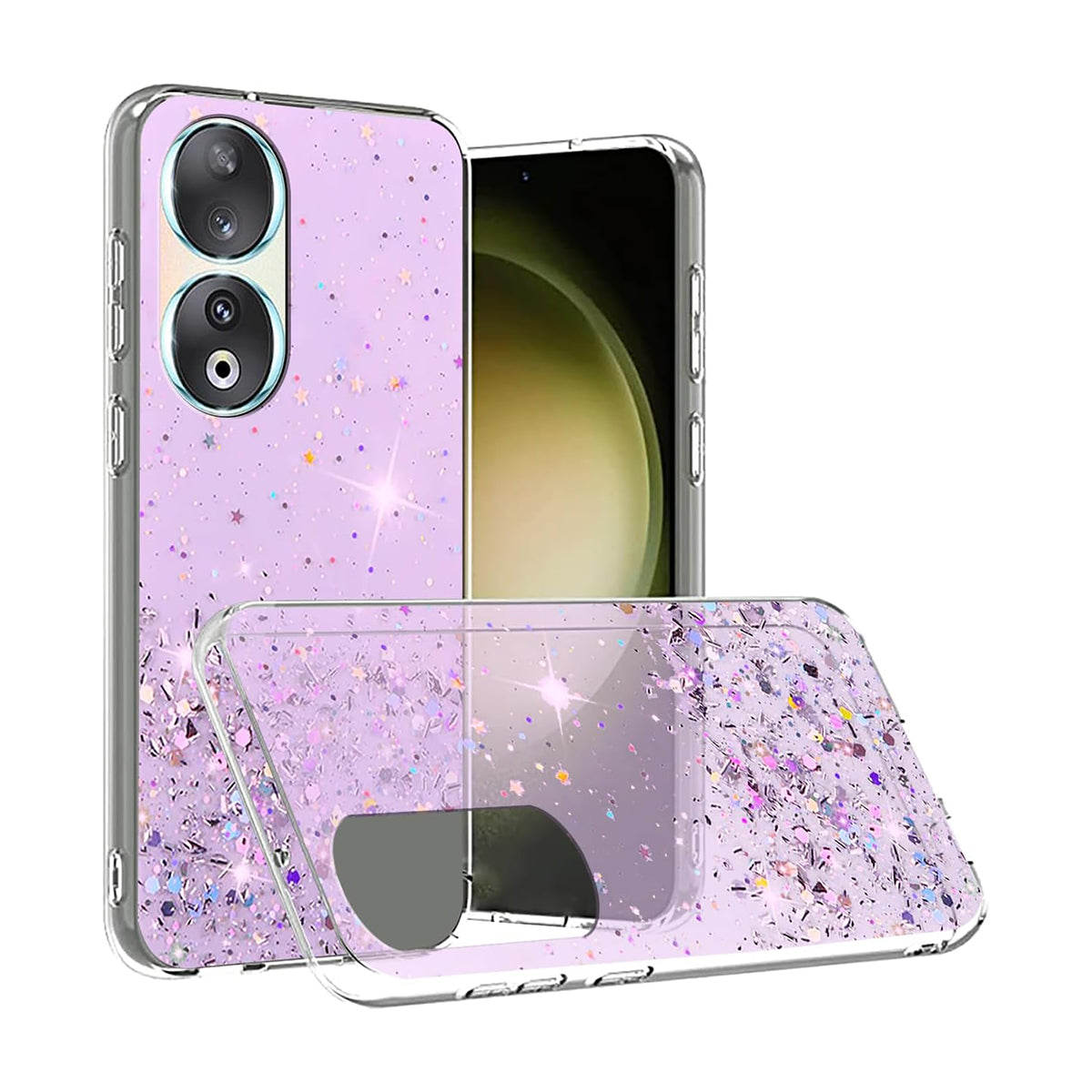 Protector Case TPU Glitter para Honor 90 5G
