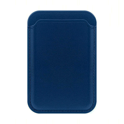 Tarjetero para Celular Tipo Billetera de Cuero Magnético MagSafe