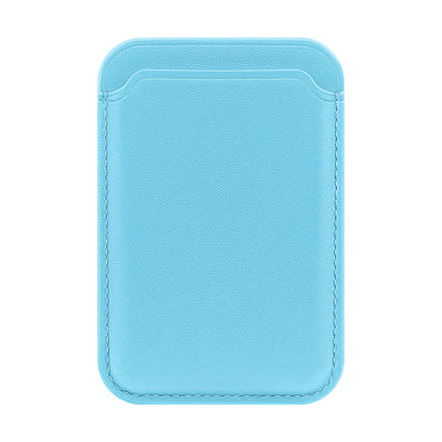 Tarjetero para Celular Tipo Billetera de Cuero Magnético MagSafe