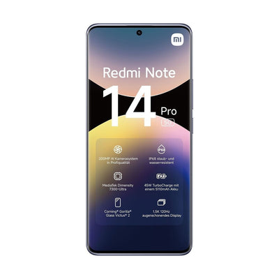 Xiaomi Redmi Note 14 Pro 5G 256GB / 8GB RAM Dual Sim