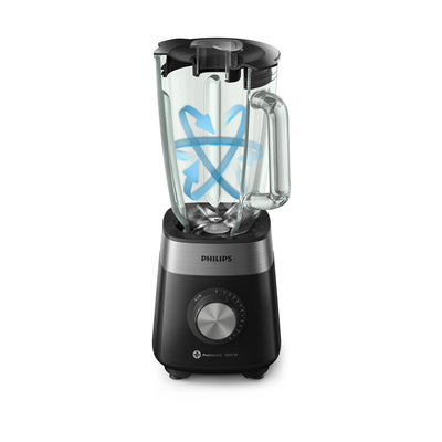 Licuadora de Vidrio Philips HR2242 Serie 5000 Pro Blend 6 1200W 2L