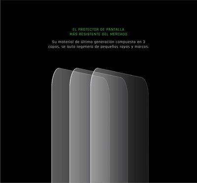 Lámina protectora de Infinia para Celulares y Relojes hasta 7