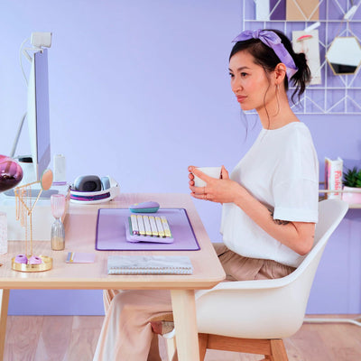 Mouse Pad Antideslizante Logitech Desk Mat Studio 70 x 30cm