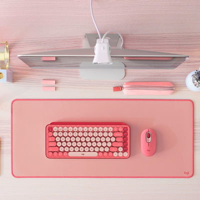 Mouse Pad Antideslizante Logitech Desk Mat Studio 70 x 30cm