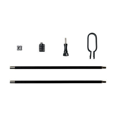 Extension de fibra de carbono para soporte Insta360 unicornio casco