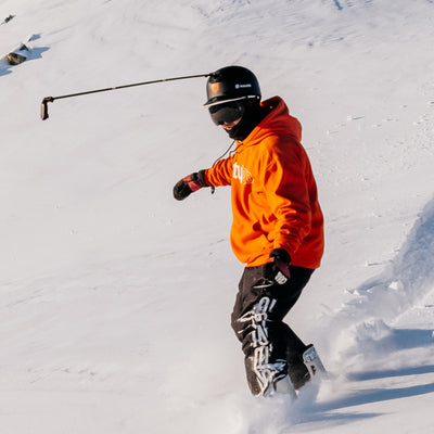 Extension de fibra de carbono para soporte Insta360 unicornio casco