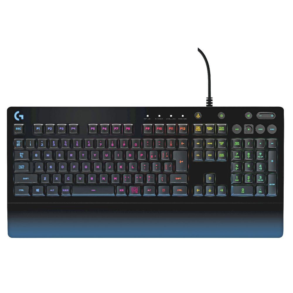 Teclado Logitech Prodigy G213 Gaming USB retroiluminado RGB en español