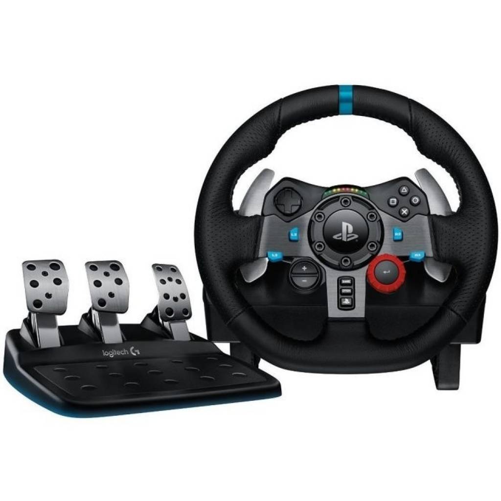 Volante y Pedalera Logitech G29 | Compatible con PS5 - PS4 - PC