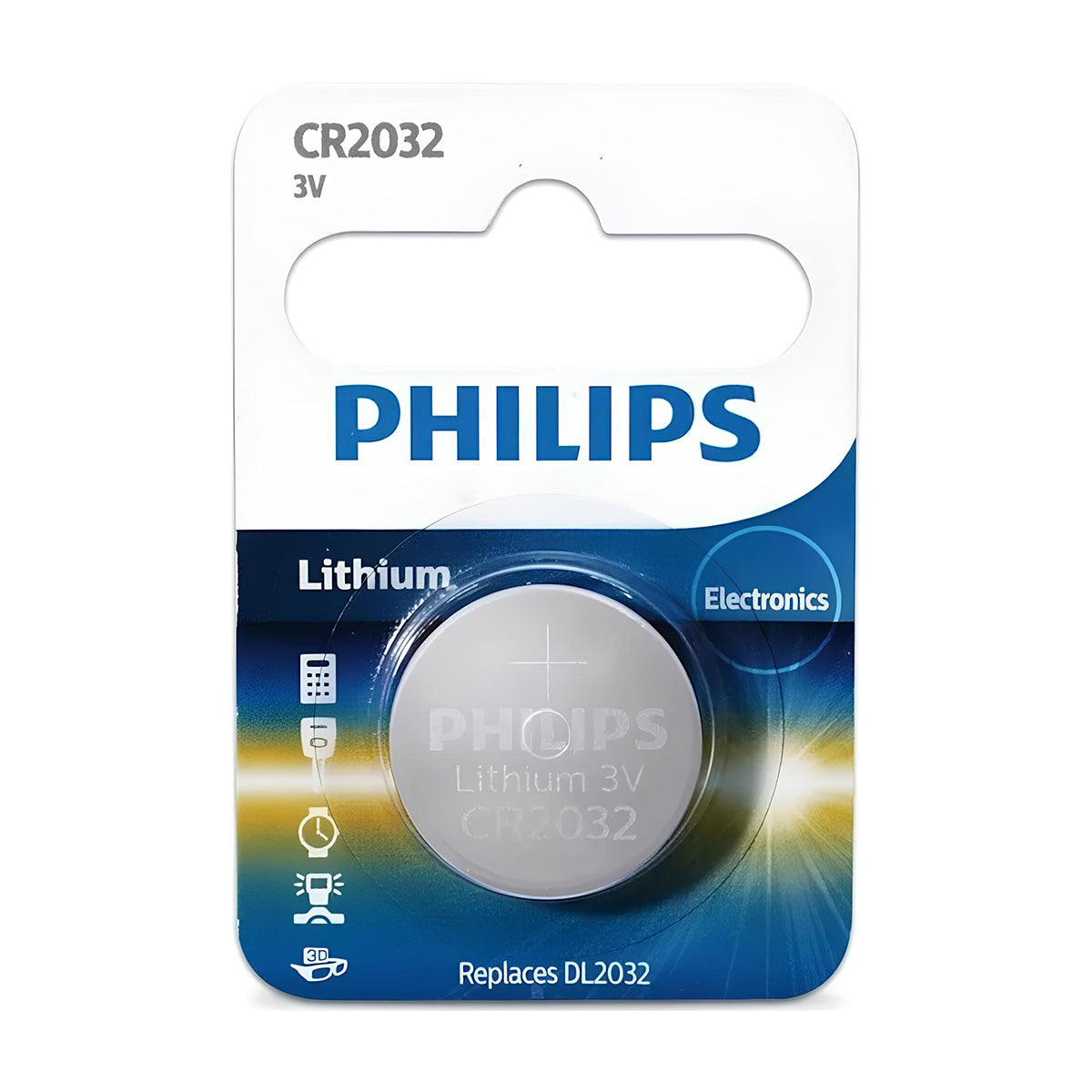 Pila litio Philips CR2032 x1