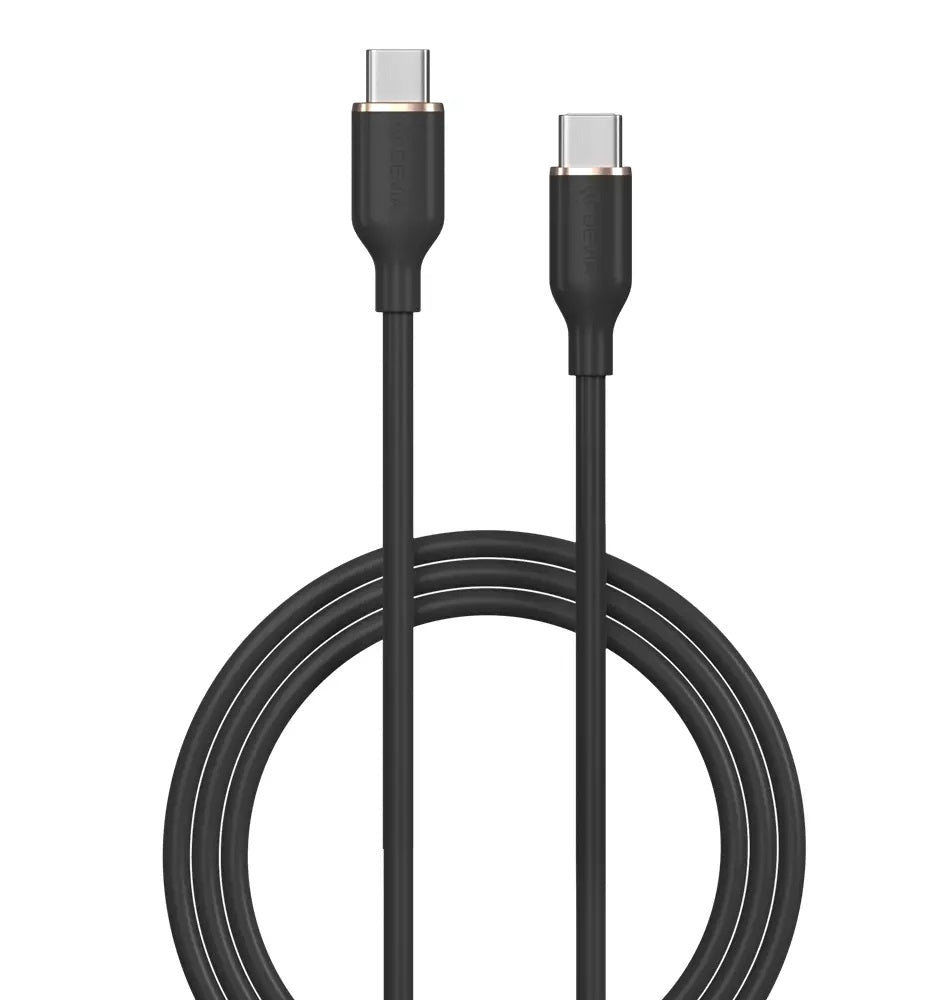 CABLE USB-C A USB-C SILICONE PD 3A 1.2M JELLY SERIES