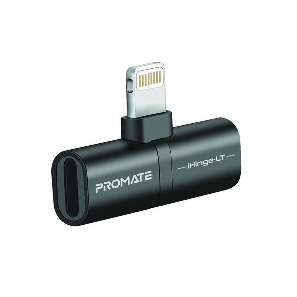 ADAPTADOR PROMATE 2 EN 1 LIGHTNING AUDIO + CARGA