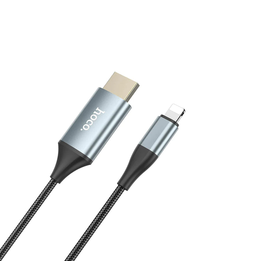 Hoco cable adaptador lightning a  HDMI 2M UA15