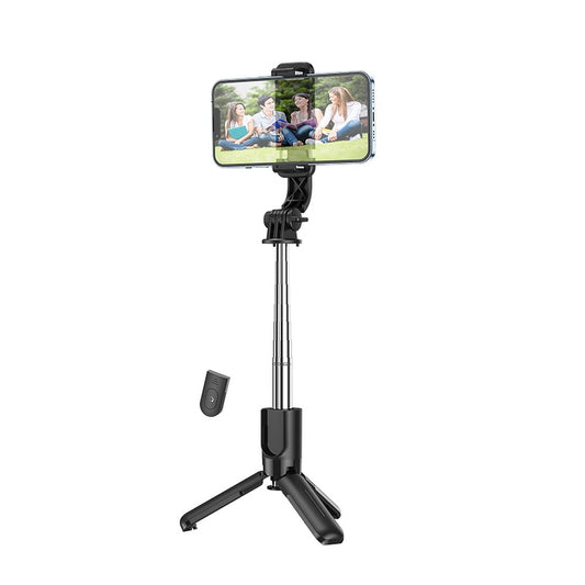 Tripode Soporte para Celular HOCO K17 Mini 75cm c/ Control remoto