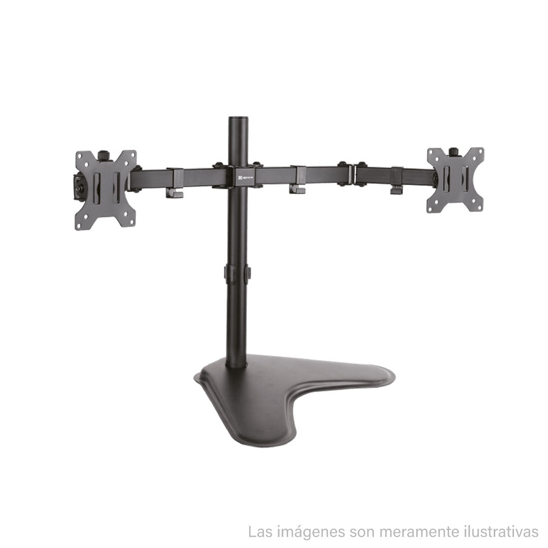 Soporte para monitor doble Klip Xtreme 13