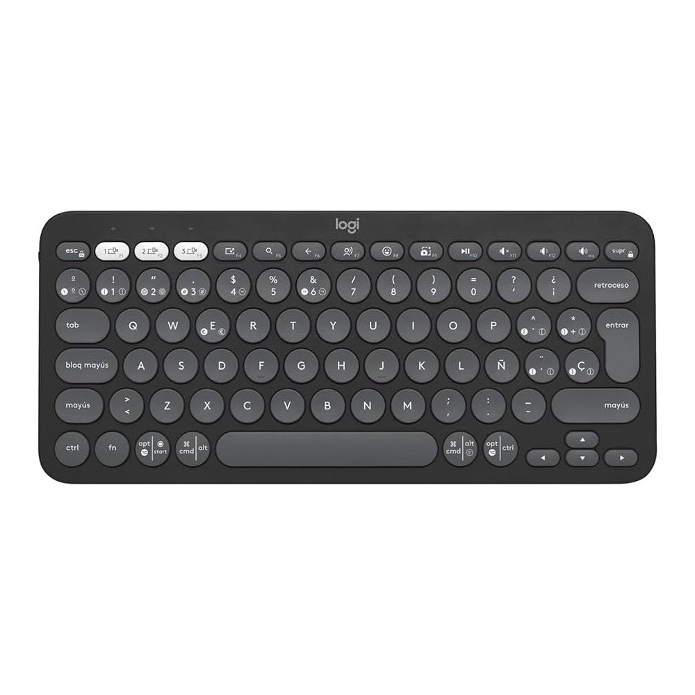 Teclado Inalámbrico Logitech Pebble Keys 2 Bluetooth K380S Español