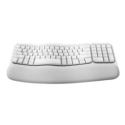 Teclado Inalámbrico Ergonómico en español Logitech Wave Keys Bluetooth Multi Device 920