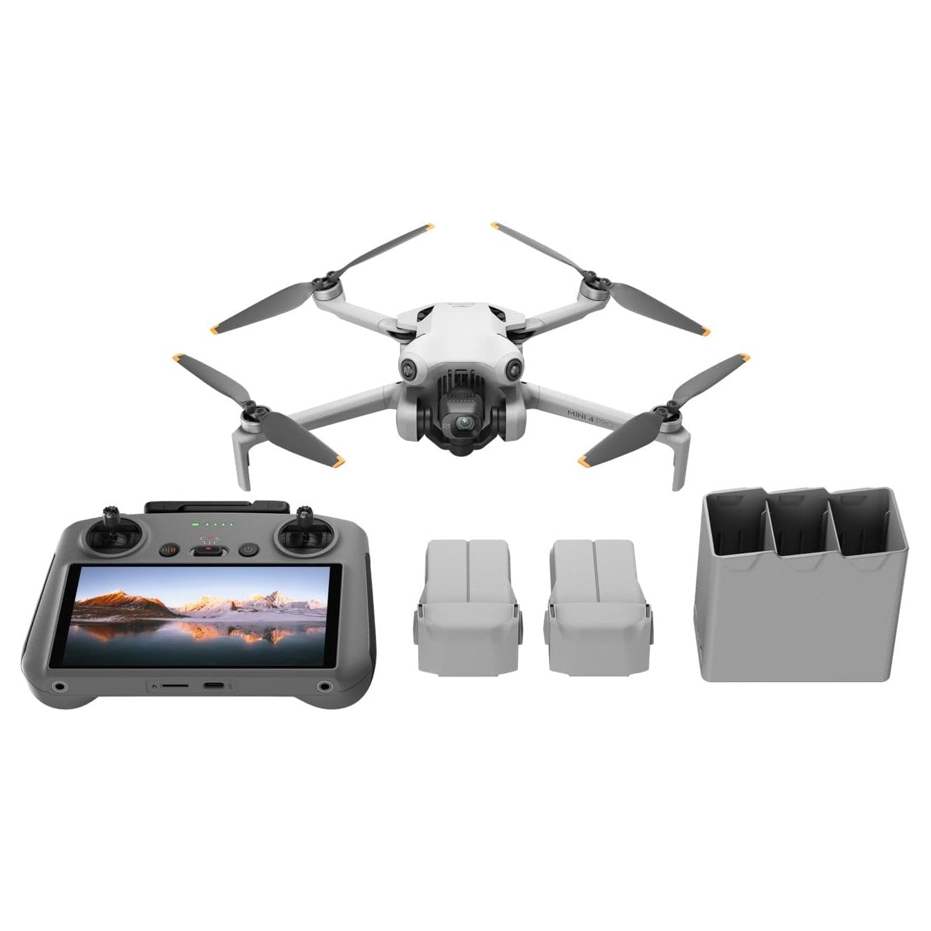 Drone DJI Mini 4 Pro Fly More Combo c/ Control DJI RC-2 + 3 baterías