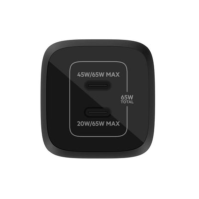 Cargador Belkin Boostcharge Pro 65W Dual Port USB-C