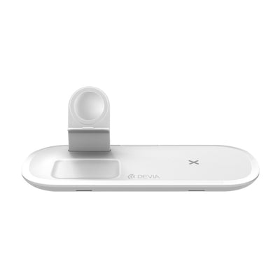 WIRELESS CHARGER 3 IN 1 15W DEVIA FOR IPHONE / WATCH / EARPHONE V5