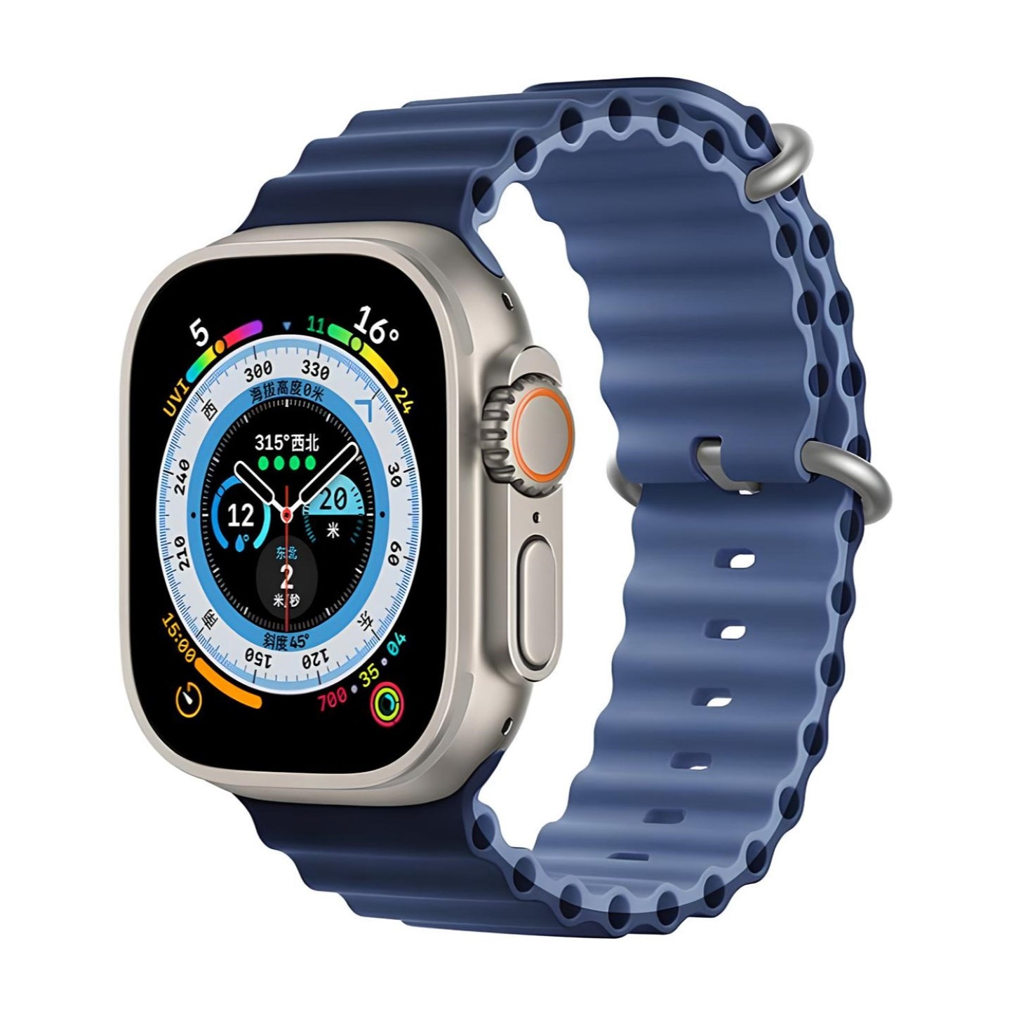 Correa Deportiva de Silicona DEvia Series Sport6 Two-Tone Band para Apple Watch 38mm / 40mm / 41mm