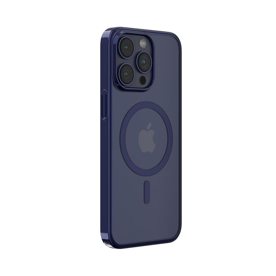Protector Case con Borde Glimmer Magnetic Series para iPhone 15 Pro