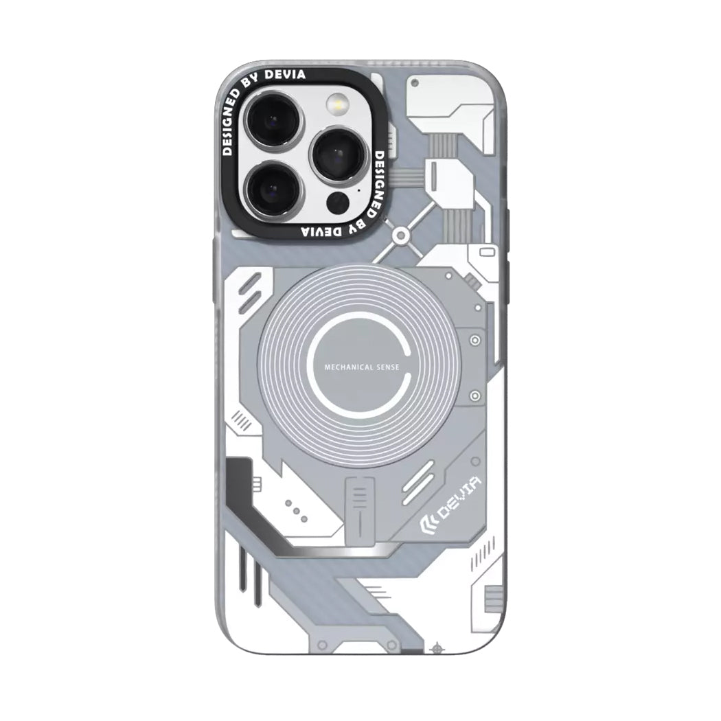 Protector Case con MagSafe Mecha Punk Series Devia para iPhone 15 Pro