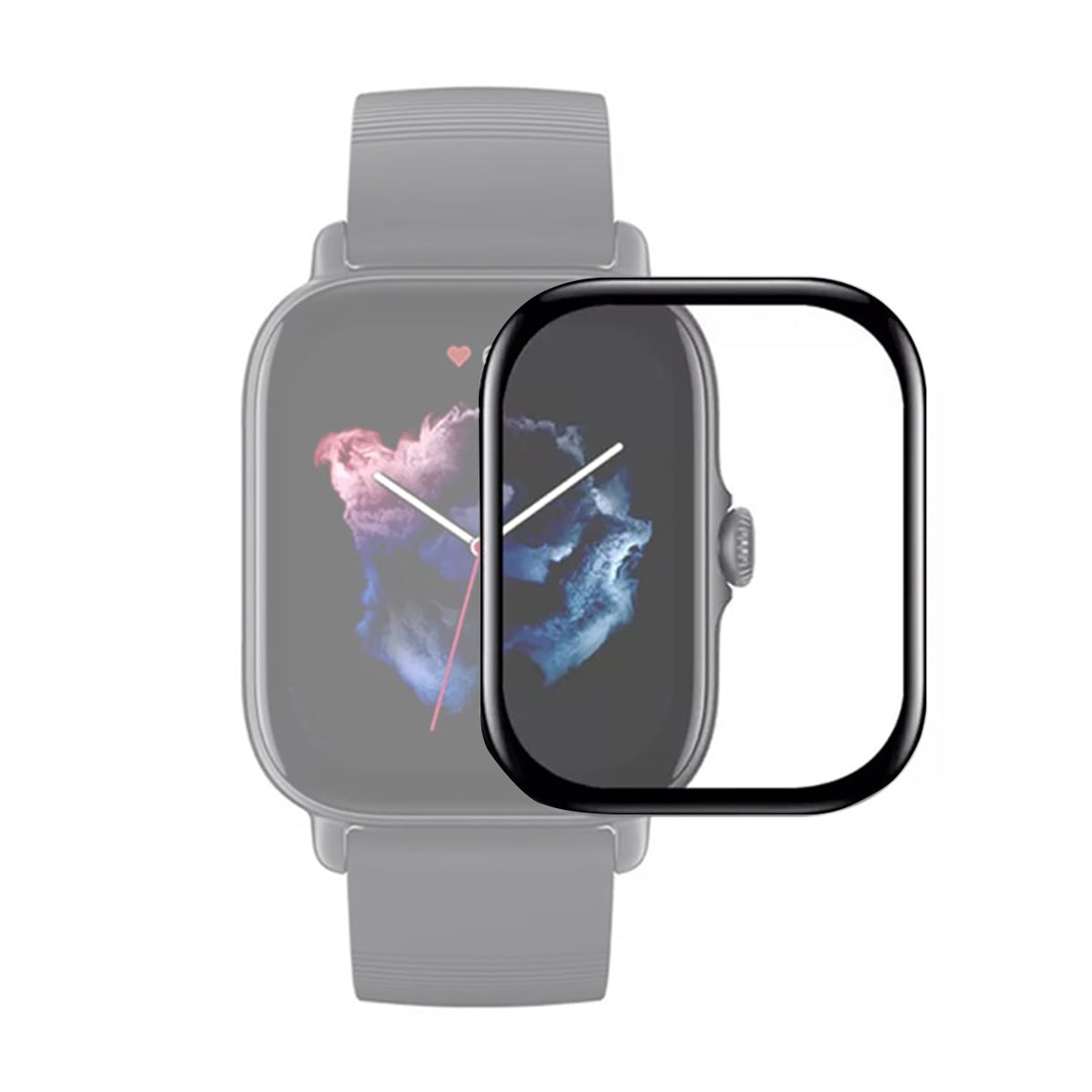 Protector de Pantalla Vidrio PMMA para Smartwatch Amazfit GTS 3