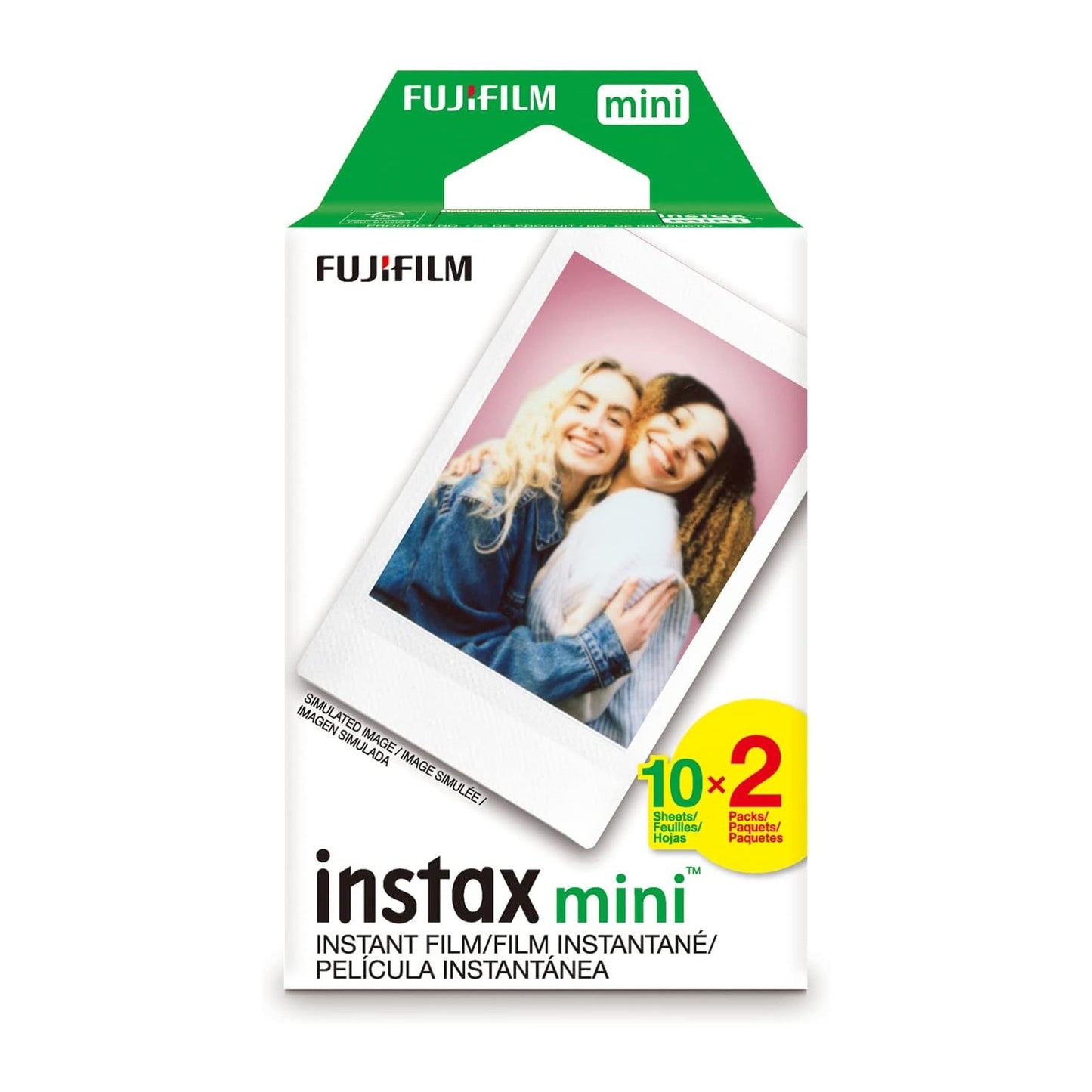 INSTAX MINI FILM FUJIFILM 10 SHEETS x 2PACKS