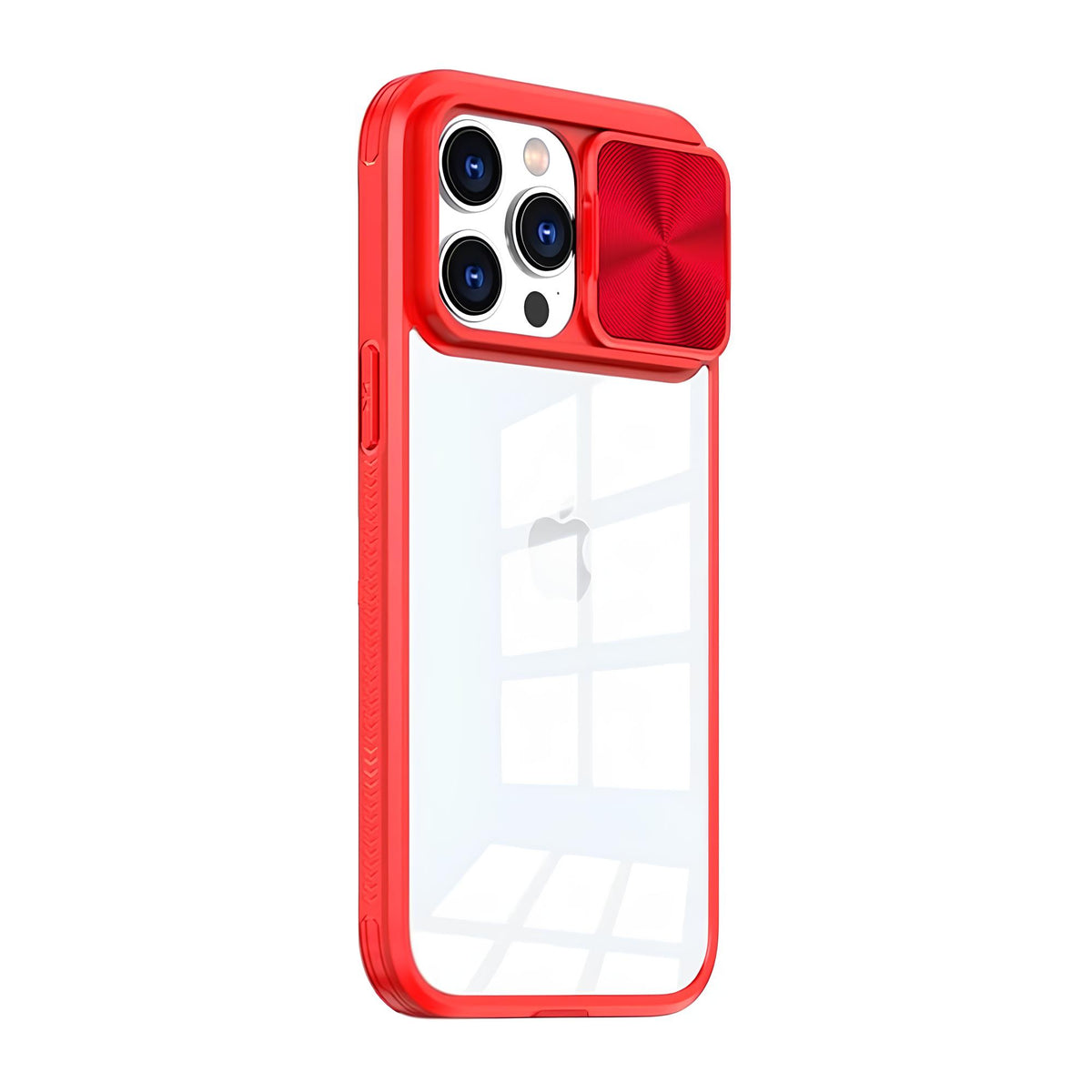 Protector Case con Protector de Cámara Slide para iPhone 15 Pro Max