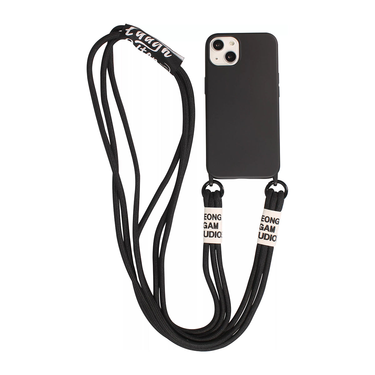 Protector Case SIlicona con Correa para iPhone 15