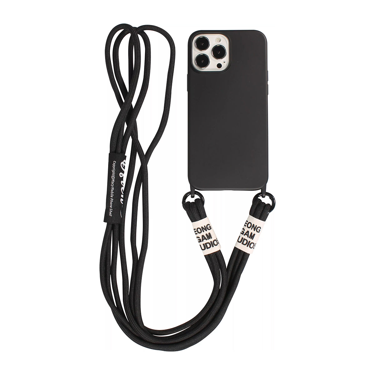 Protector Case SIlicona con Correa para iPhone 14 Pro Max