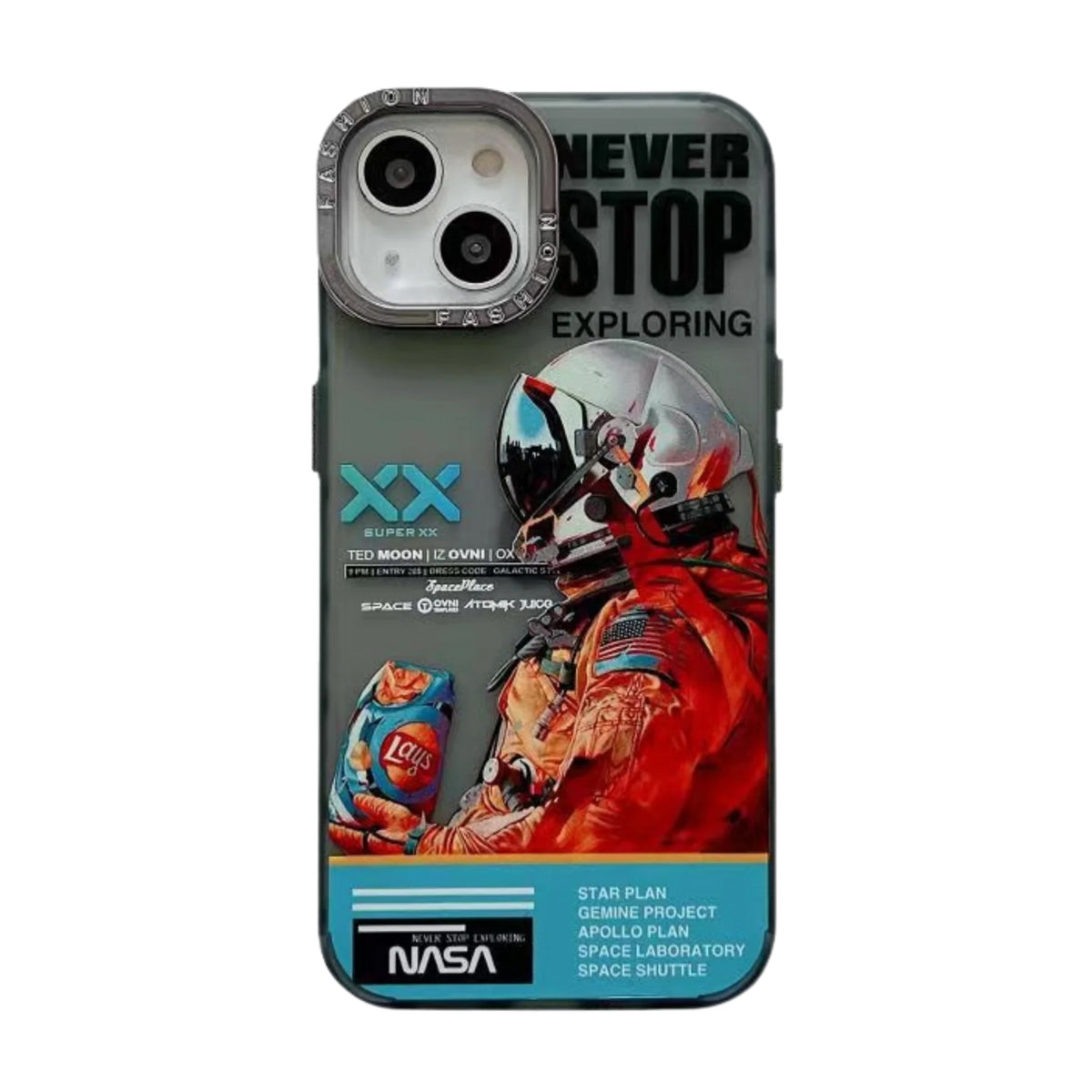 Protector Case Diseño Astronaut para iPhone 14 Pro Max