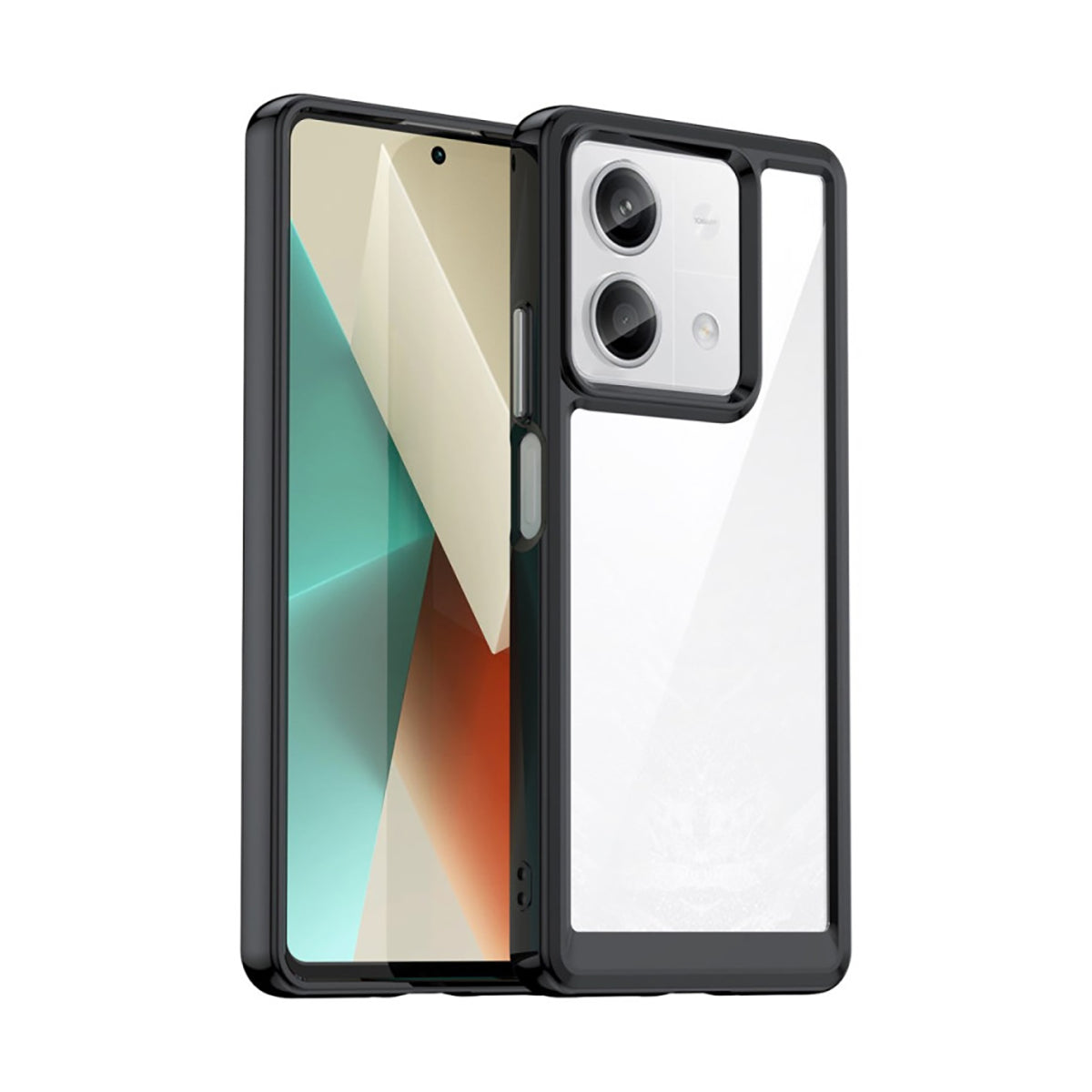 Case Transparente con Borde de Color Xiaomi Note 13 5G