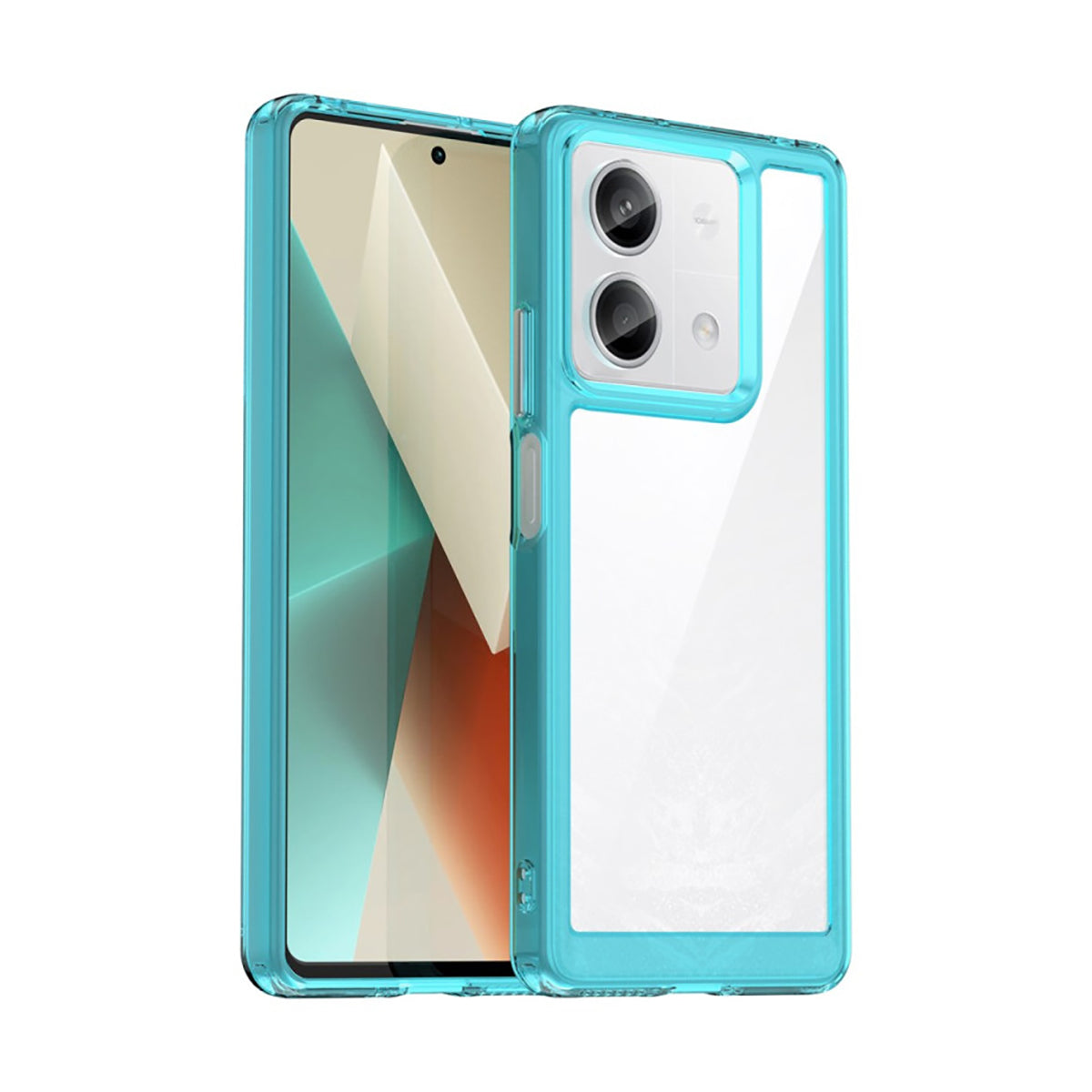 Case Transparente con Borde de Color Xiaomi Note 13 5G