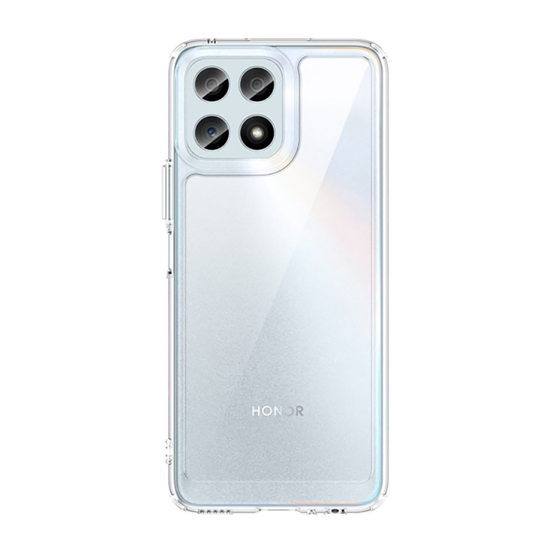 Case Transparente con Borde de Color Honor X7A