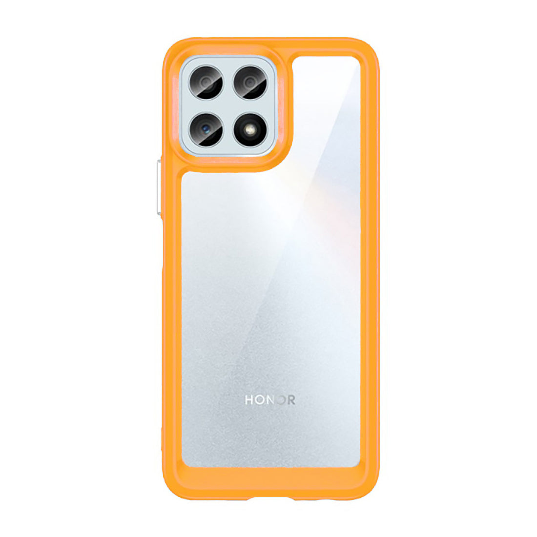 Case Transparente con Borde de Color Honor X7A