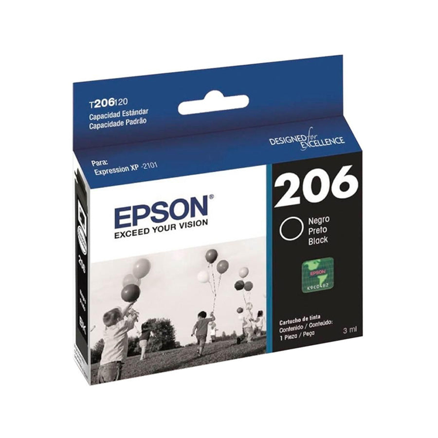 Cartucho de Tinta Epson T206 para Impresora Epson XP2101