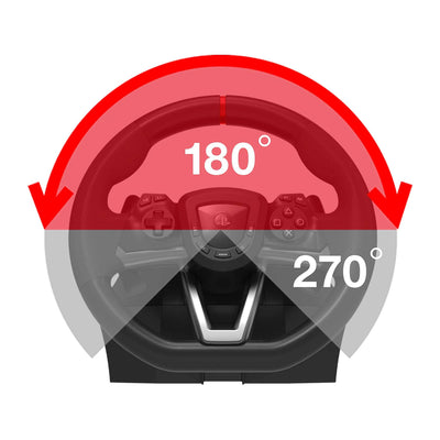 Volante + Pedalera HORI Racing Wheel Apex Compatible con PS5 / PS4 / PC