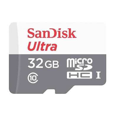 Tarjeta Micro SD + Adaptador SD SanDisk Ultra 32Gb 100mb/s