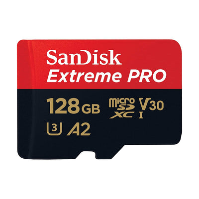 TARJETA MICROSD SANDISK 128GB EXTREME PRO 200MB/S 4K + ADAPTADOR