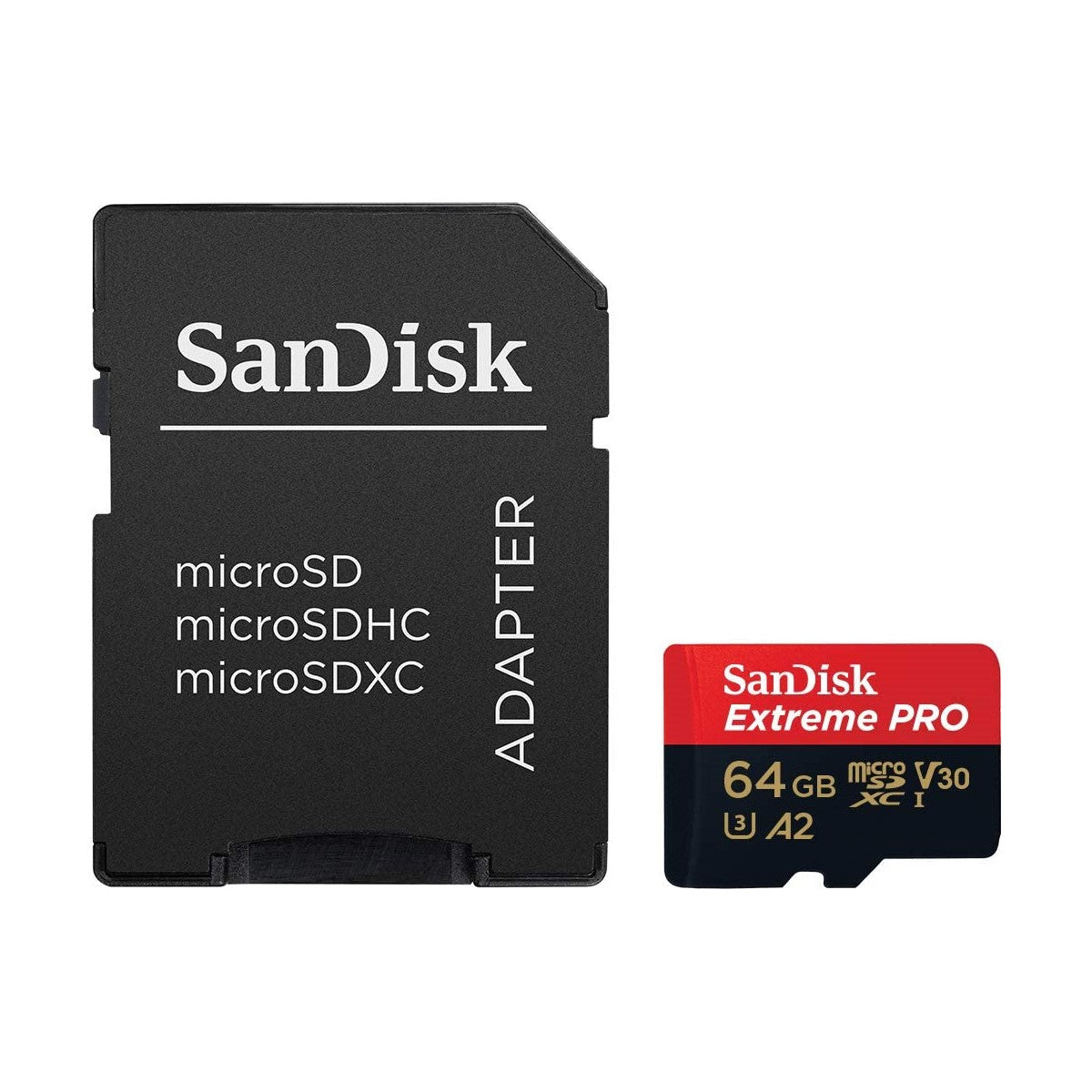 TARJETA MICROSD SANDISK 64GB EXTREME PRO 200MB/S 4K + ADAPTADOR